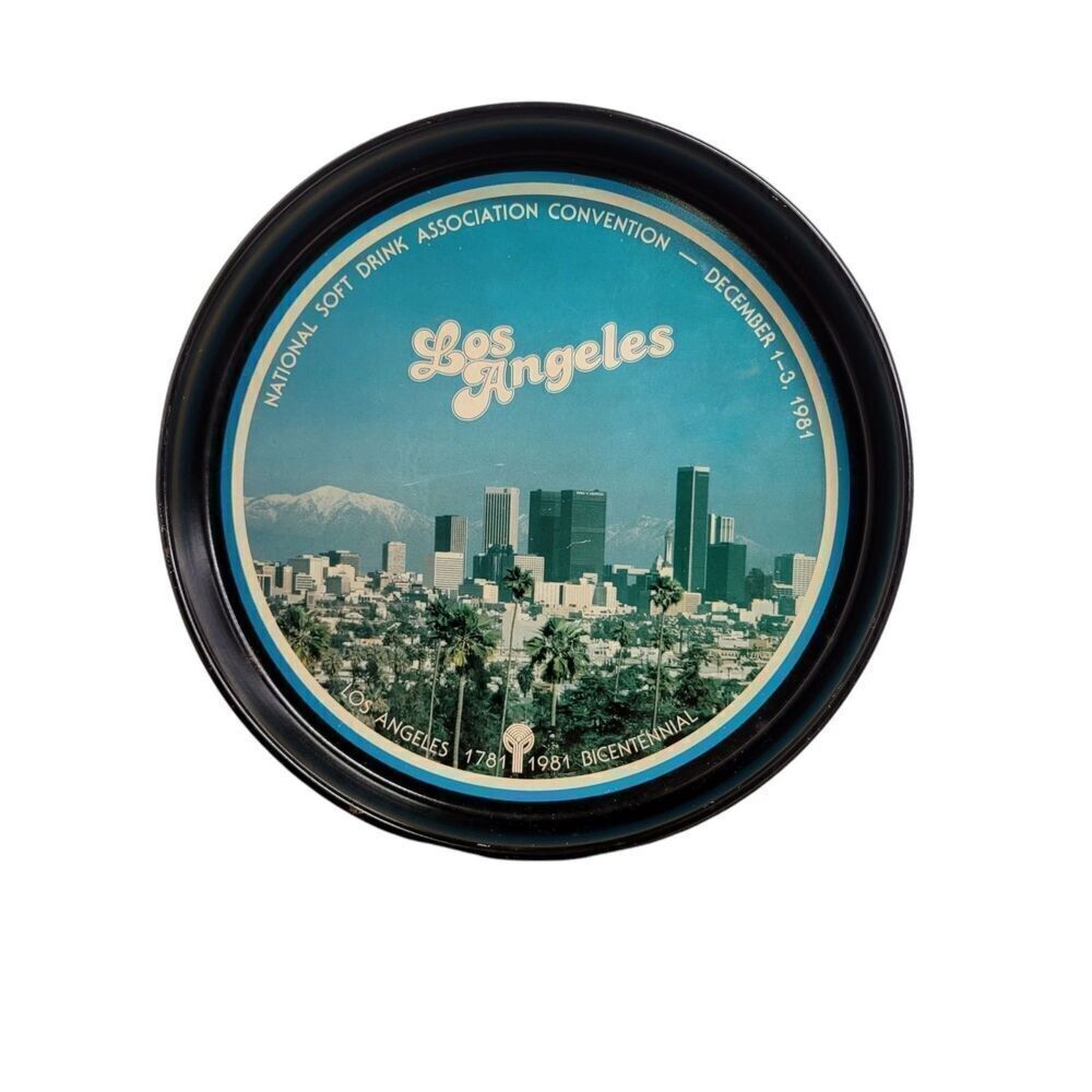 TIN LOS ANGELES COLLECTIBLE DECOR #A23